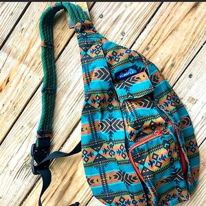 KAVU Rope Bag - Pacific Blanket Pattern NWOTs